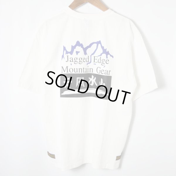 画像6: Jagged Edge　天風水山プリント Tシャツ (6)