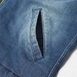 画像9: oblekt　コンフォータブルデニム ジップブルゾン (9)