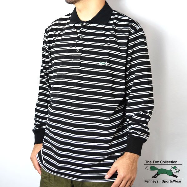 画像1: PENNEY'S　THE FOX BORDER LS POLO (1)