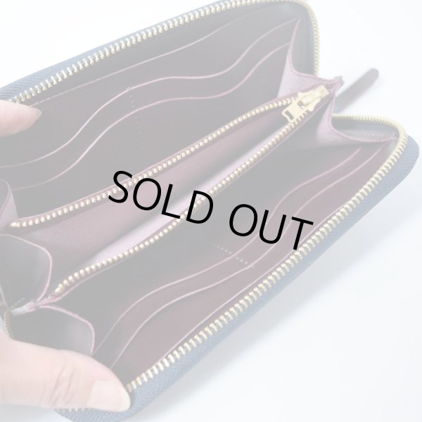 画像8: RE.ACT×ラスティートゥーシャイン 別注 Flower Studs Paisley Indigo Round Fastner Long Wallet (8)