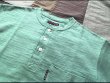 画像7: BLUE BLUE  ヘビースラブテンジク ヘンリーネックポケットＴシャツ (7)