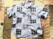 画像2: HOLLYWOOD RANCH MARKET　ダイドパッチワークレース オープンカラーシャツ (2)