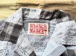 画像4: HOLLYWOOD RANCH MARKET　ダイドパッチワークレース オープンカラーシャツ (4)
