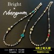 画像1: Bright　Nasngwam 　"TAOS" ネックレス(48cm)　ターコイズ (1)