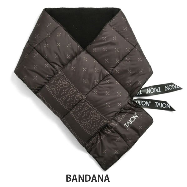 画像8: 【'25新柄入荷】TAION　 ベーシック ダウンマフラー (8)