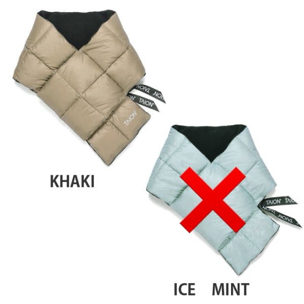 画像8: TAION　 ベーシック ダウンマフラー (8)