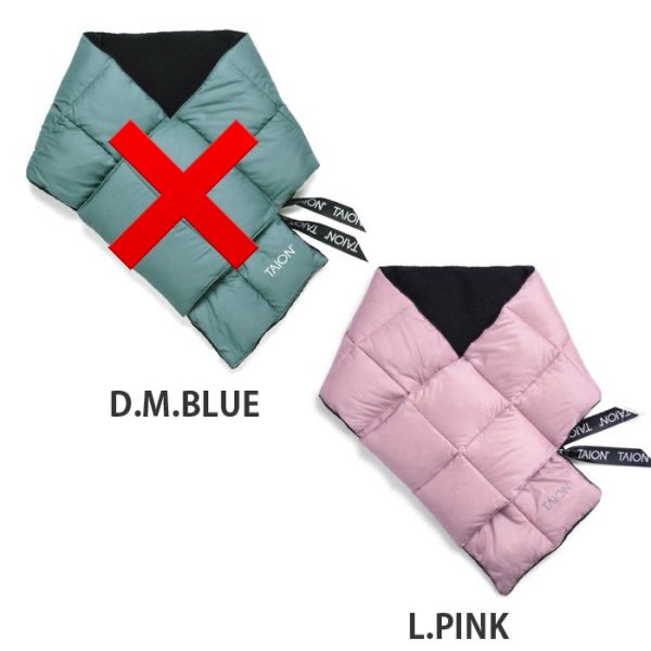 画像10: TAION　 ベーシック ダウンマフラー (10)