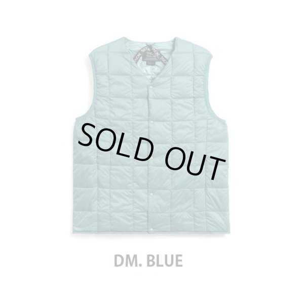 画像8: 【再入荷】TAION　 メンズ Vネックボタン インナーダウンベスト　TOV (8)