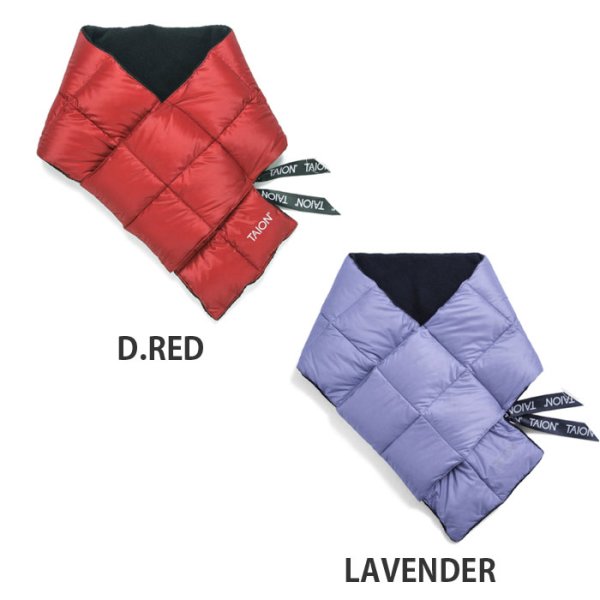 画像6: TAION　 ベーシック ダウンマフラー (6)