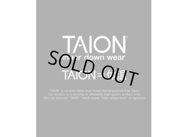画像11: TAION　 キッズ クルーネックボタン インナーダウンジャケット (11)