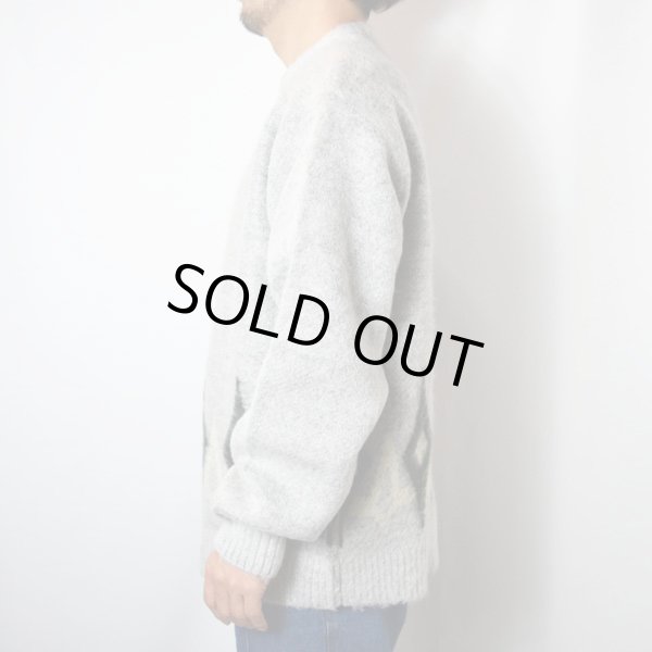 画像4: TOWN CRAFT SHAGGY PATTERN CREW SWEATER (4)