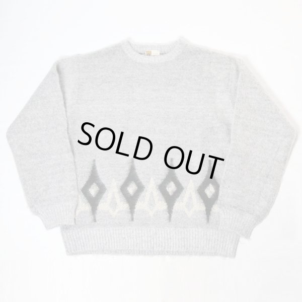 画像6: TOWN CRAFT SHAGGY PATTERN CREW SWEATER (6)
