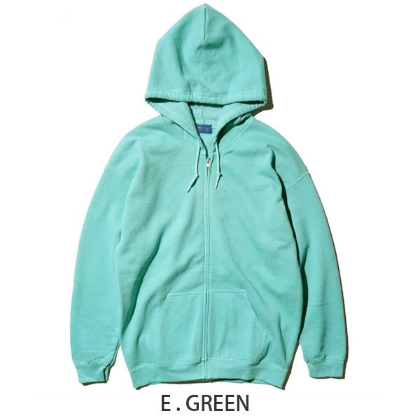 画像8: TOWN CRAFT 90S PIGMENT FULL ZIP HOODIE (8)