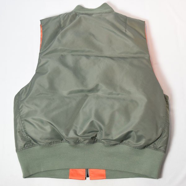画像8: THRIFTY LOOK 　EMBROIDERY MA-1 VEST (8)