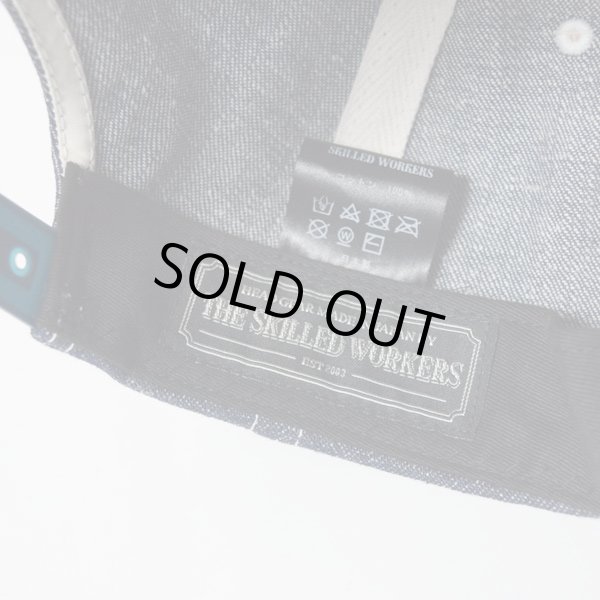 画像11: THE SKILLED WORKERS 　チェーンステッチロゴ BBキャップ (11)