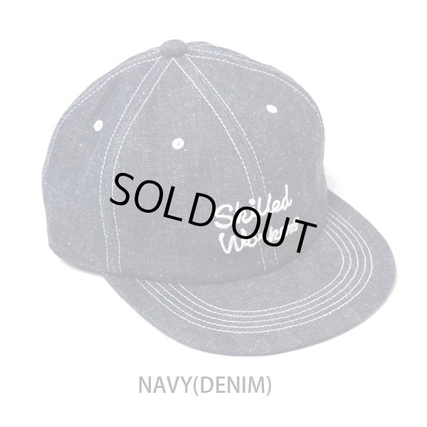 画像3: THE SKILLED WORKERS 　チェーンステッチロゴ BBキャップ (3)