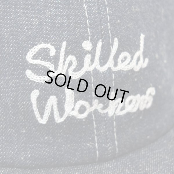 画像9: THE SKILLED WORKERS 　チェーンステッチロゴ BBキャップ (9)