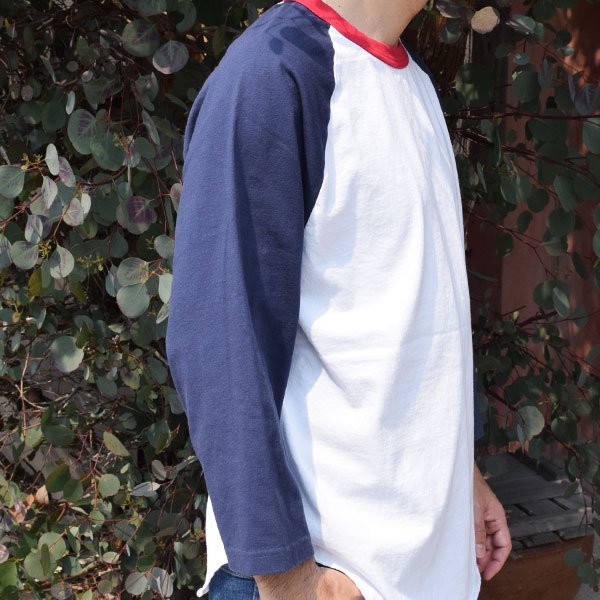 画像2: WALLA WALLA SPORT　3/4 BASEBALL TEE 3-TONE (2)