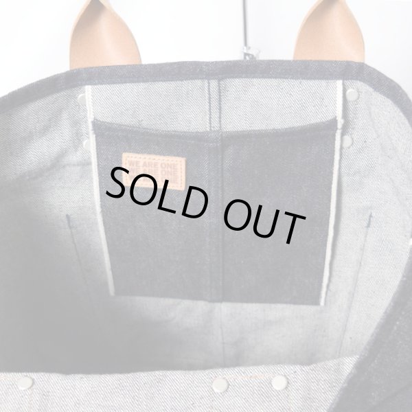 画像10: WE ARE ONE  デニムユーティリティバッグ SMALL (10)