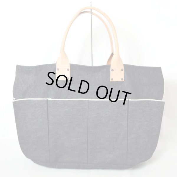 画像3: WE ARE ONE  デニムユーティリティバッグ LARGE (3)