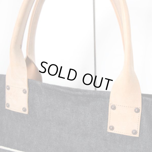 画像7: WE ARE ONE  デニムユーティリティバッグ LARGE (7)