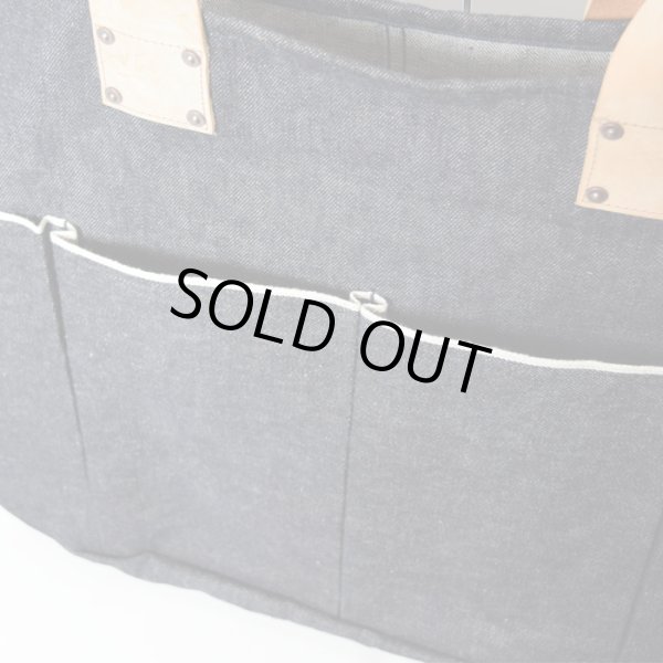 画像8: WE ARE ONE  デニムユーティリティバッグ LARGE (8)