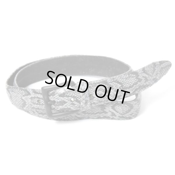 画像2: CINGOMMA  CINGOMMA YOUTATOO animal pyton grey ベルト (2)