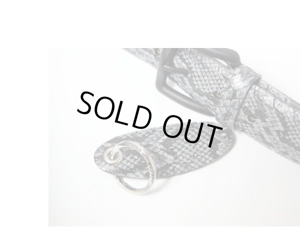 画像5: CINGOMMA  CINGOMMA YOUTATOO animal pyton grey ベルト (5)