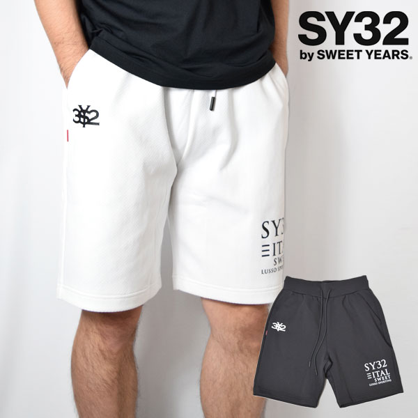 SY32　SPIRAL KNIT SHORT PANTS