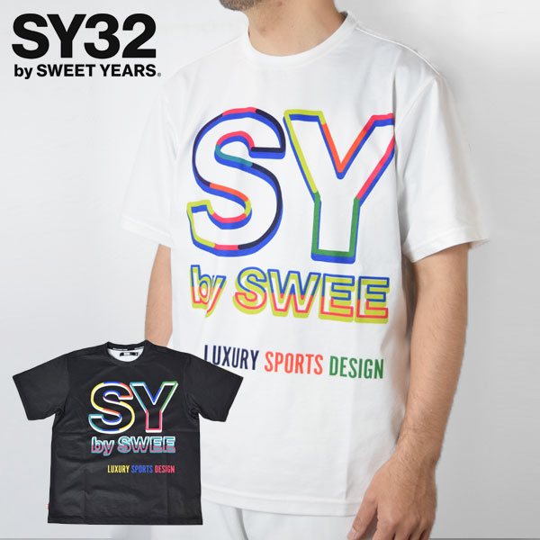 SY32　NEON BIG LOGO TEE