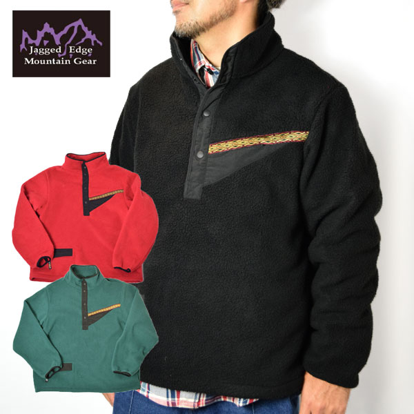 Jagged Edge　FLEECE SNAP-T