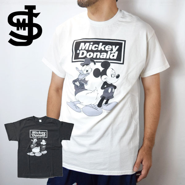 JACKSON MATISSE  Mickey&Donald Decca Logo? Tee