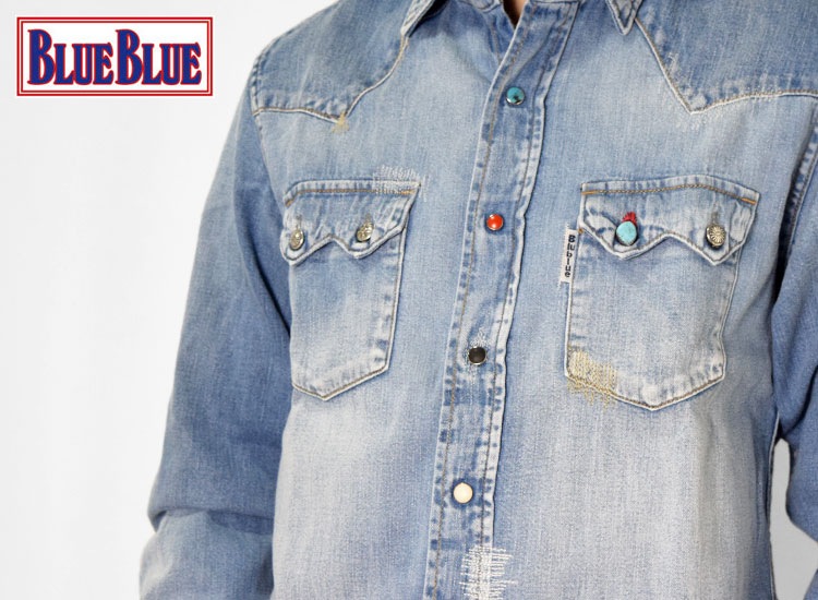 正規品得価 BLUE BLUE - BLUEBLUE デニムシャツの通販 by RYU.com's