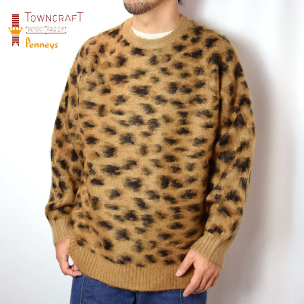 TOWN CRAFT　SHAGGY RAGLAN CREW SWEATER